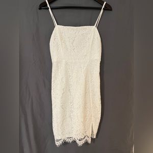 Zara, white lace, medium